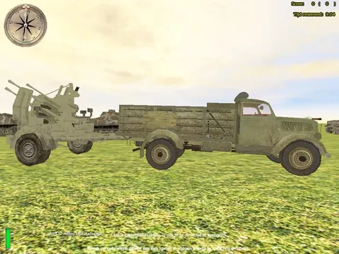 Opel mit Flak