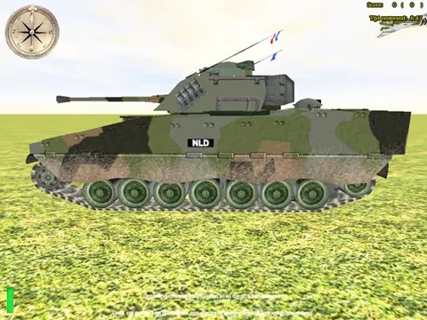 CV90 mit flamedemper