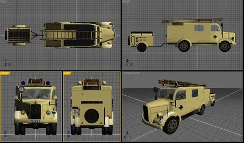 LLG Benz 1500S Modellbau